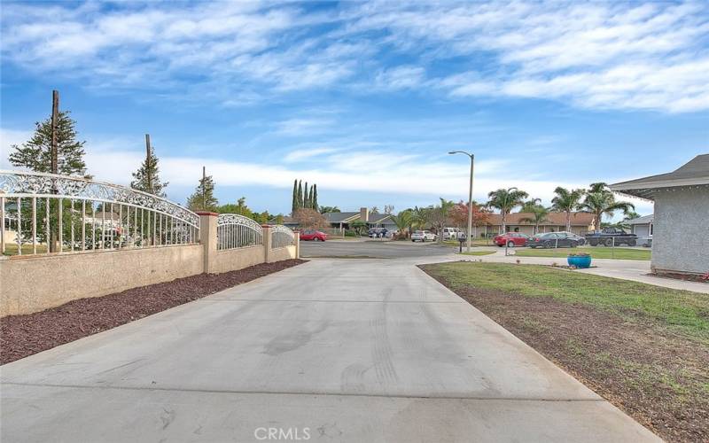 Front of house-driveway