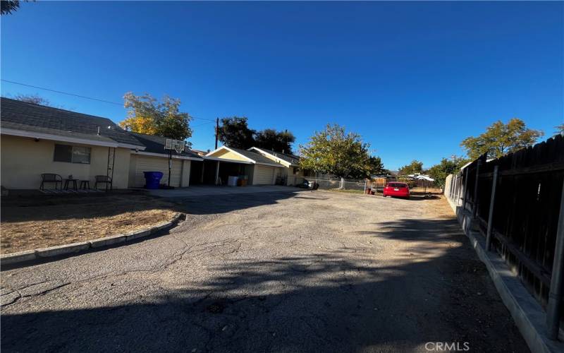 DRIVEWAY TO DUPLEX