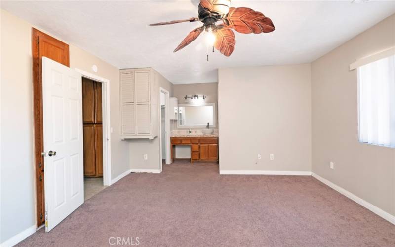 bedroom closet