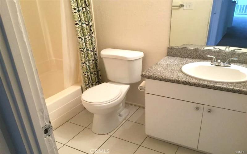 Two full bathrooms with upgrades