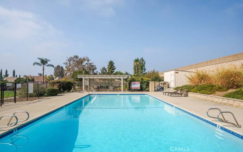 Pool facing West