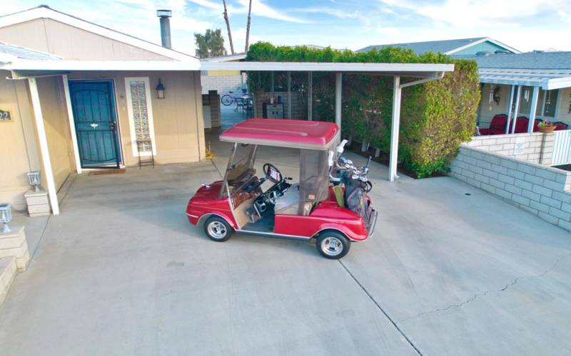 Lots of Parking GOLF CART NOT INCLUDED B