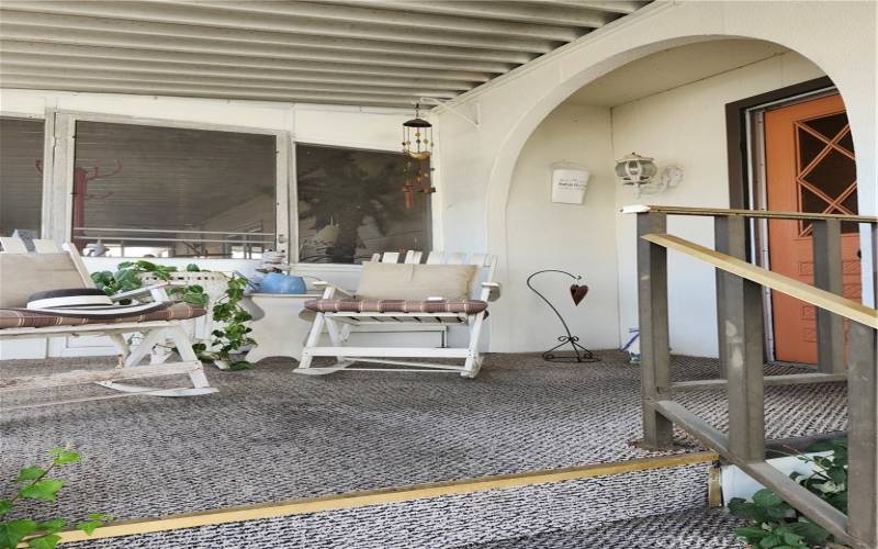 Front Porch sitting area
