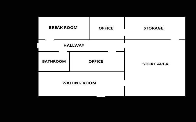 Floor Plan (Not to Scale)