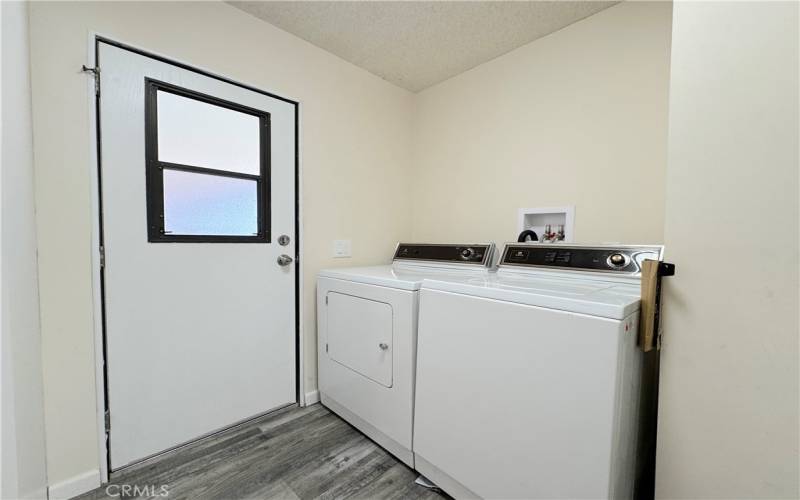 Indoor laundry to include washer and dryer