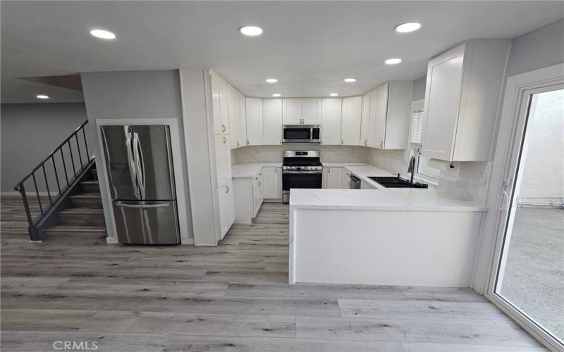 Kitchen view from Dining Area