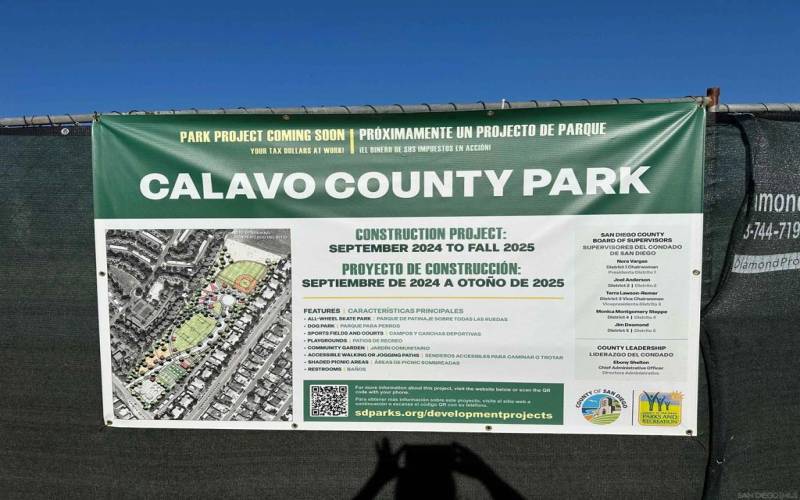 New park is under construction next door to Ranchwood Community