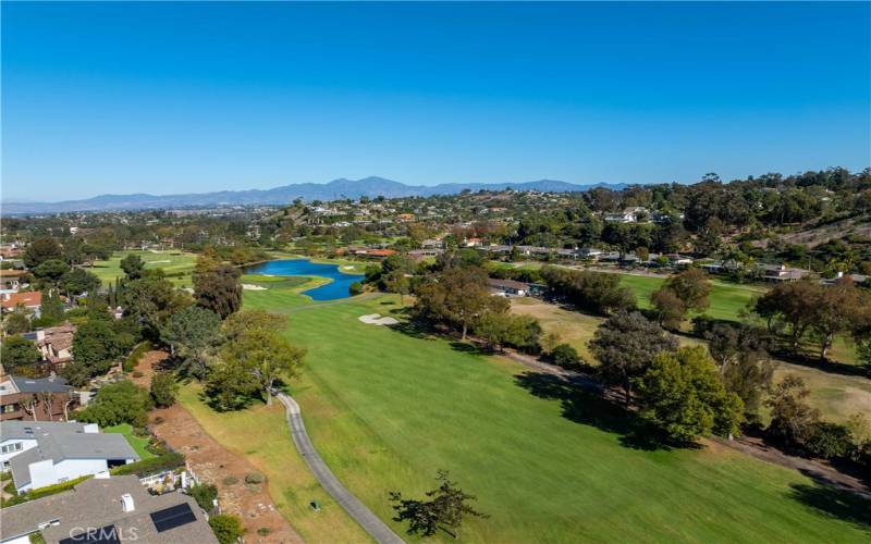 Various Views of El Niguel Golf Course ALL-THE-WAY to the Saddleback Mountains!