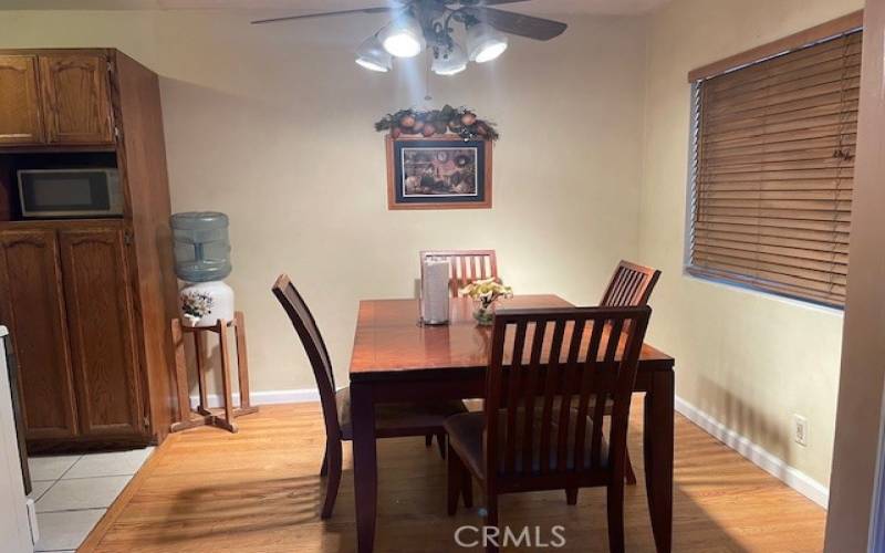 Dining area main house