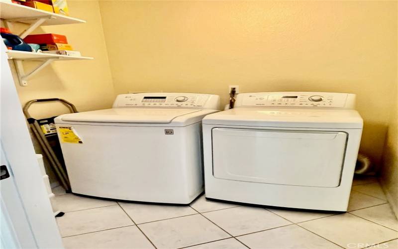 Laundry room inside