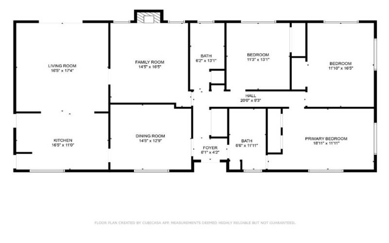 Layout. Photos will correspond to specific rooms.