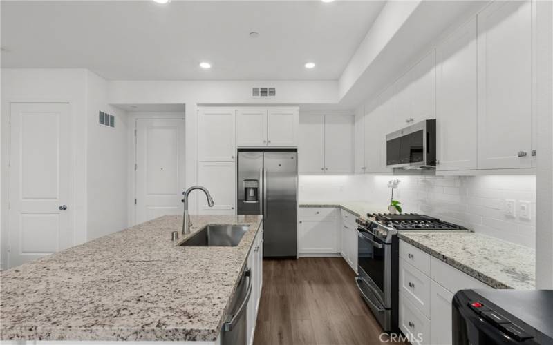 Beautiful Kitchen with Stainless steel appliances