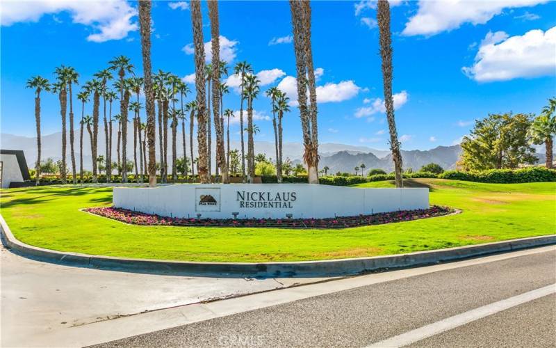 Entrance to PGA WEST