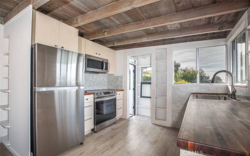 Totally new galley kitchen 
