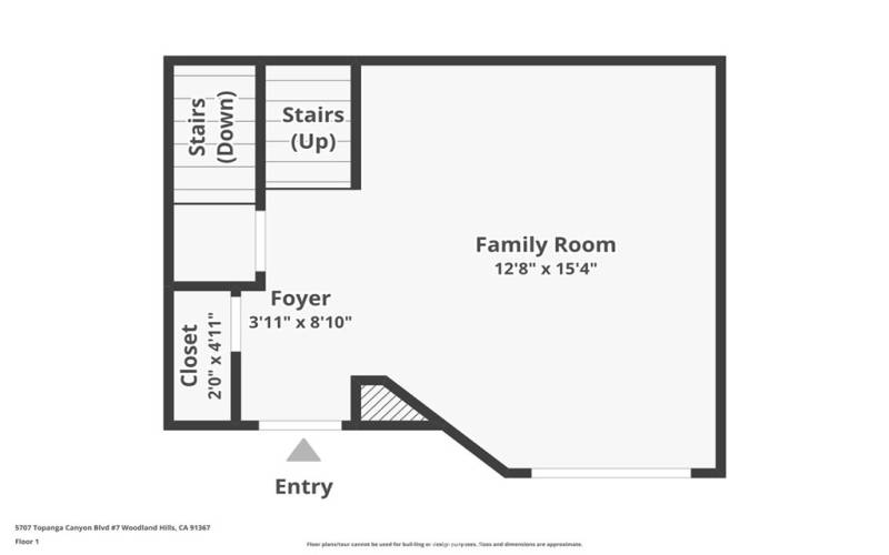 Entry Level Floor Plan