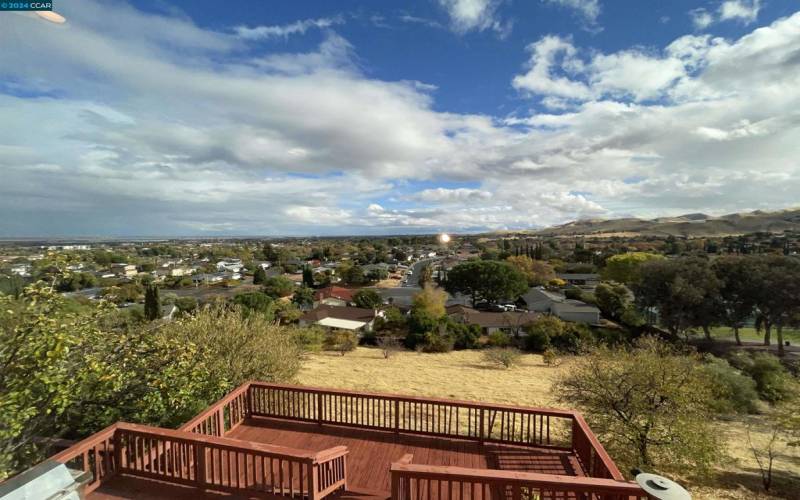 View off back patio