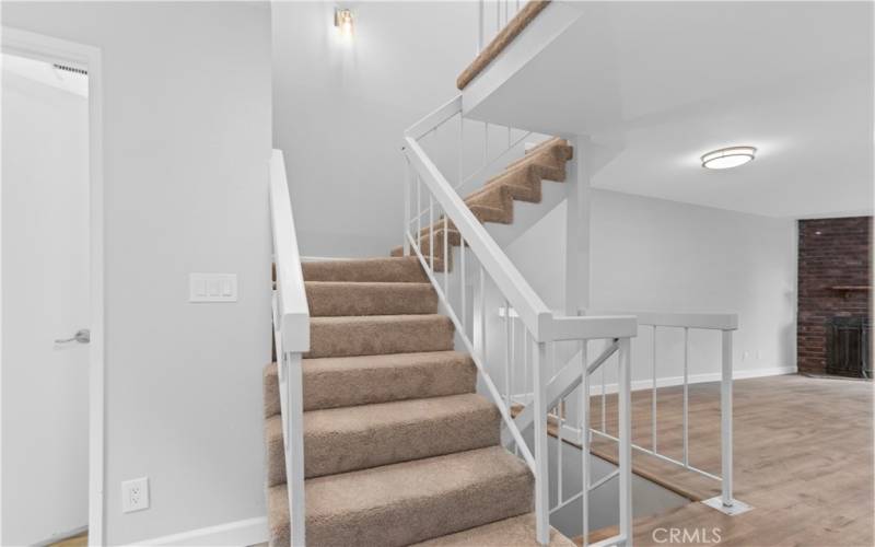 Stairway up to Bedrooms