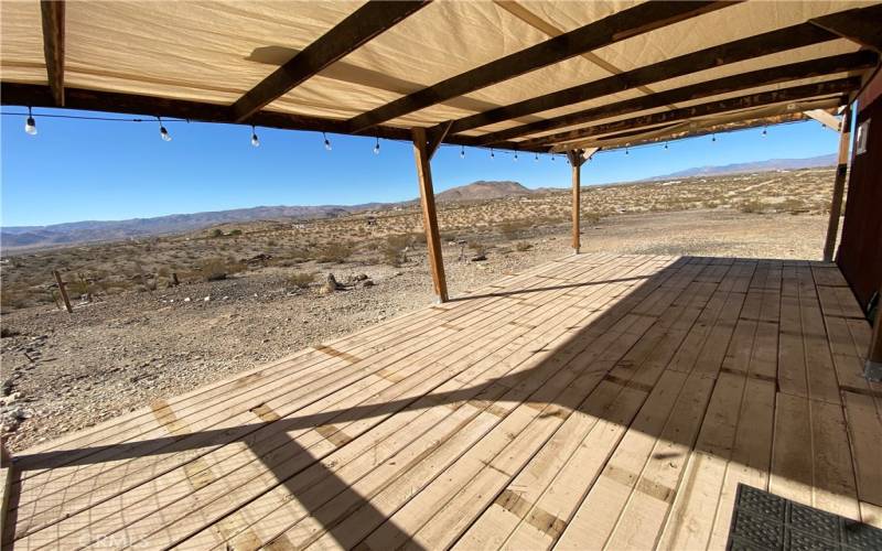 Incredible expansive view from the large patio deck.