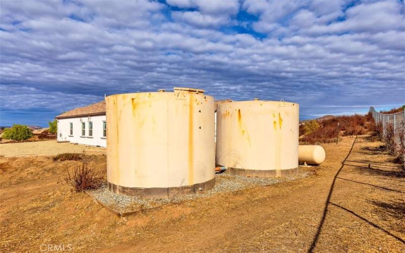 Water Tanks for Fire Department Use