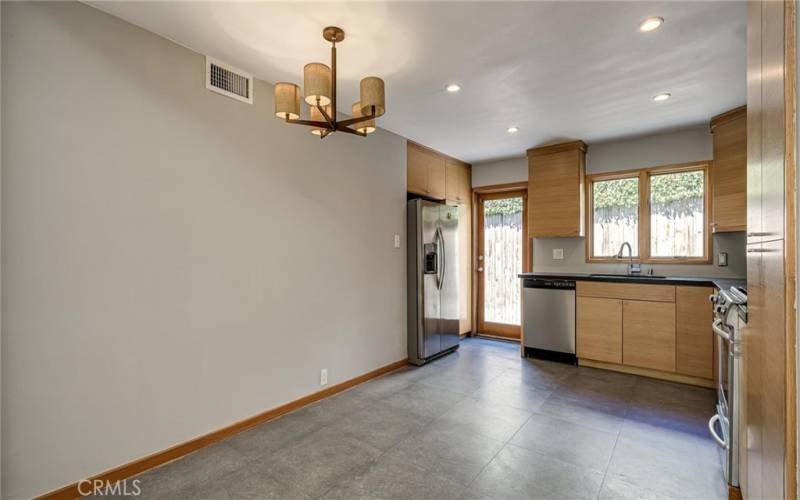 main house kitchen breakfast area