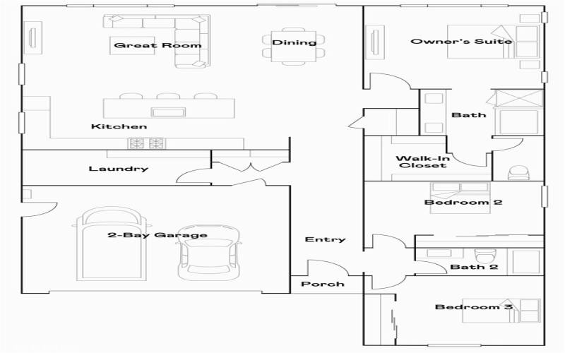 Residence 1 Floorplan