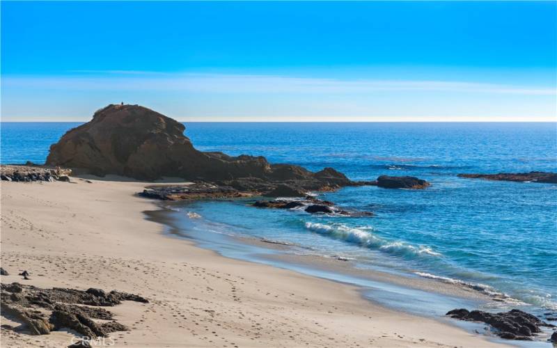 Geoff Island-Beach located south of the community