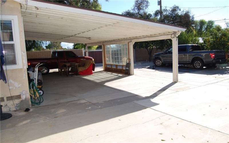 Covered Back Patio