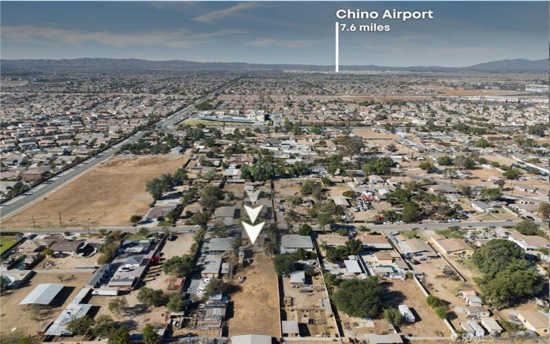 Chino Airport Nearby