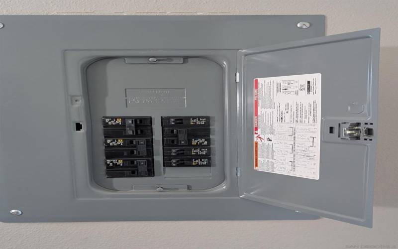 Upgraded breaker panel!