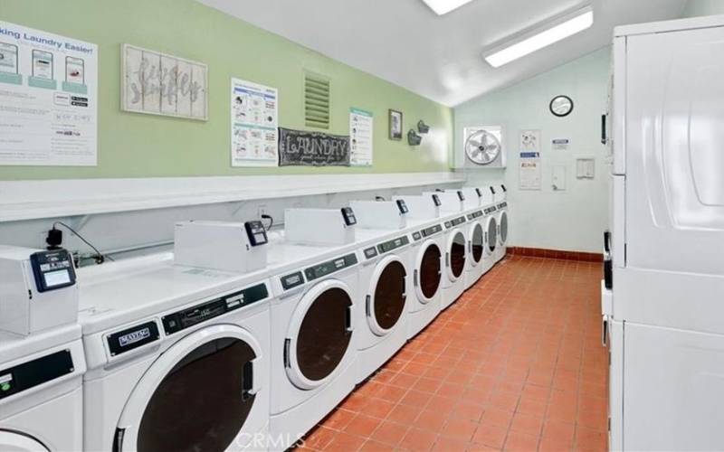 Community Washer/Dryer steps away from Unit