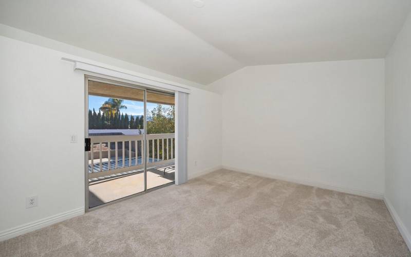 Upstairs Balcony Bedroom