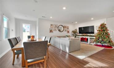 Open Floor Plan with Luxury Vinyl Flooring Throughout Downstairs