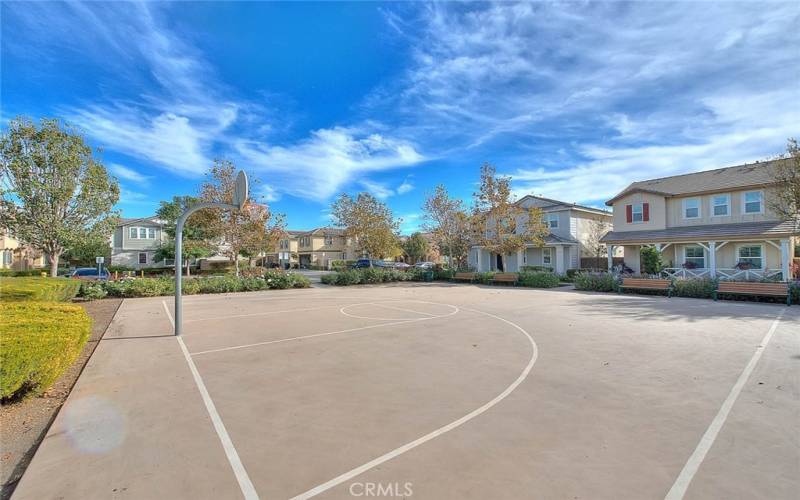 Community Half Basketball Court