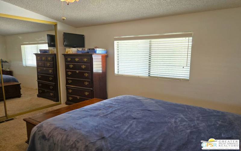 Wall Of Mirrored Door Closet