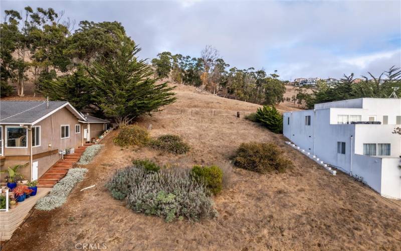 Aerial photo of lot