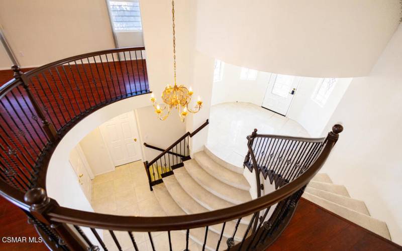 STAIRCASE TOP VIEW