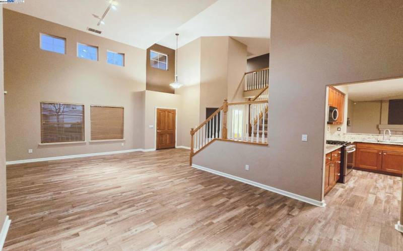 Living Room & Dining Area