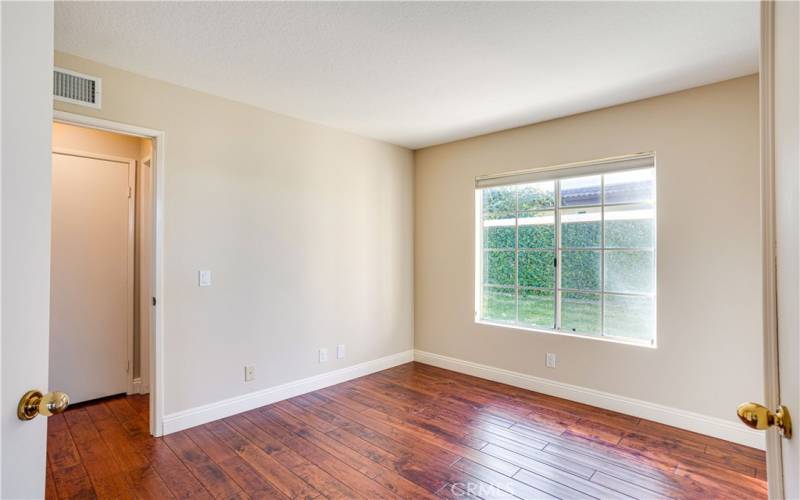 Large main floor bedroom