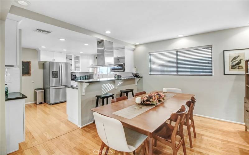 Dining Area to Kitchen