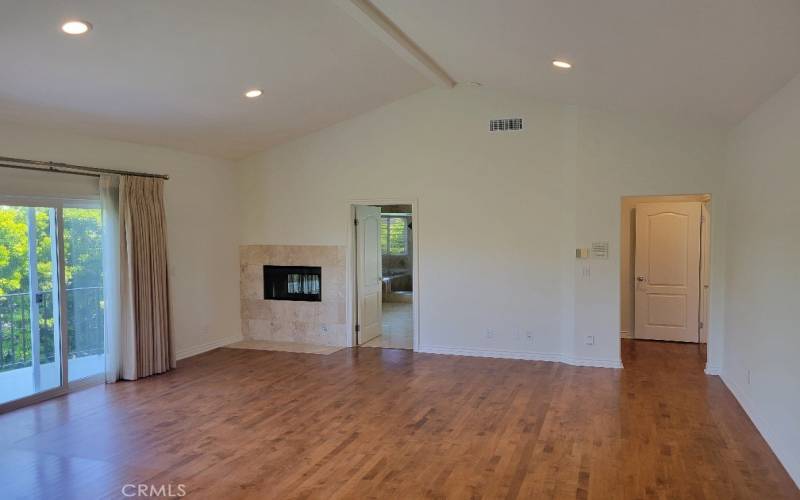 Massive upstairs primary bedroom