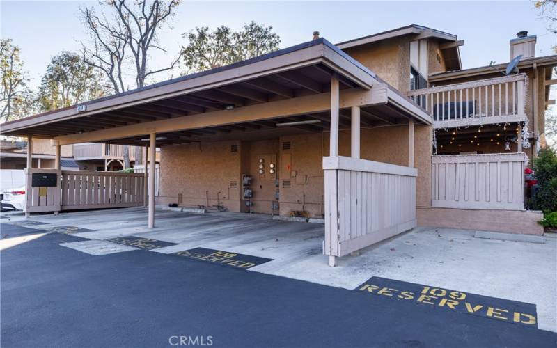 Assigned Carport Parking