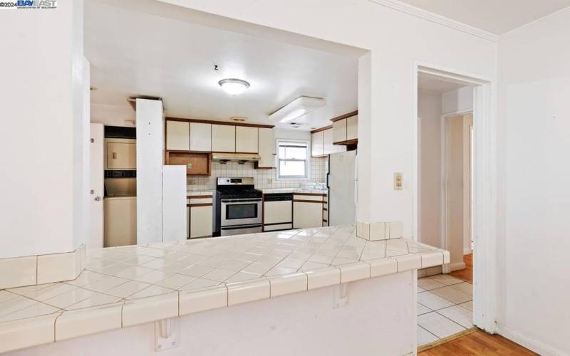 Kitchen with counter