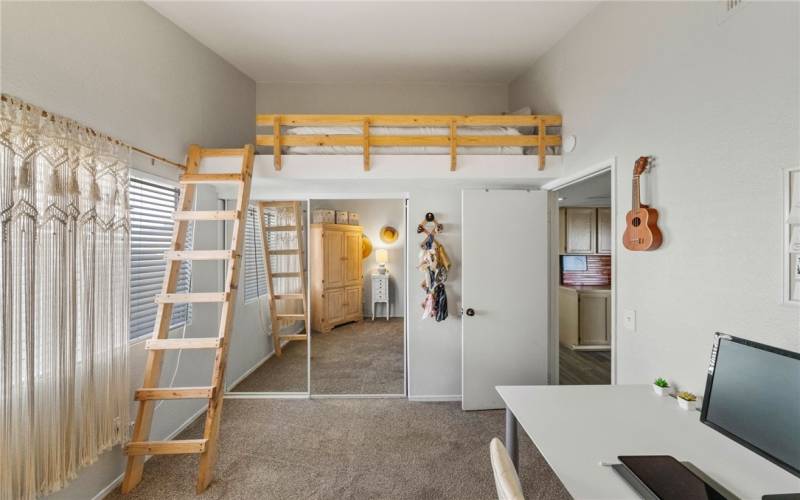 Bedroom 2 Includes A Unique Loft Bed