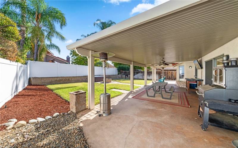 Ceiling Fan On Patio