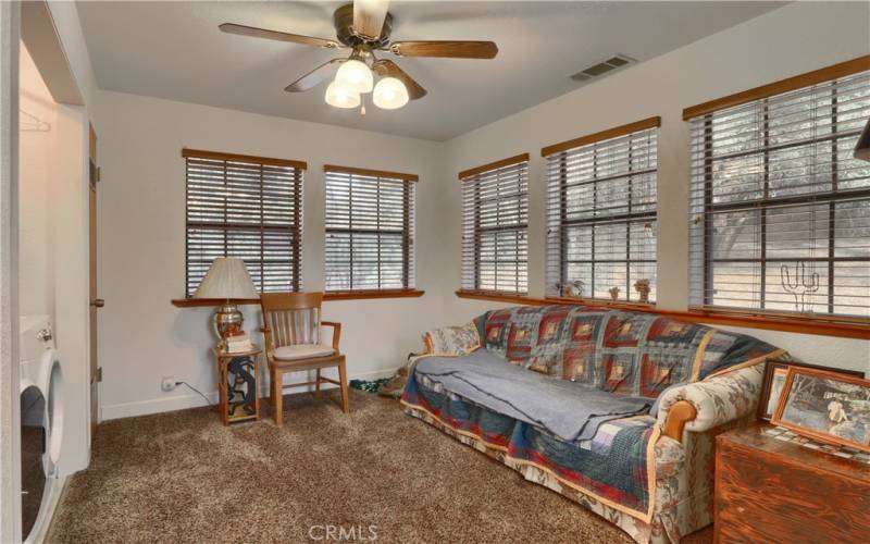 Upstairs bedroom or sunroom!