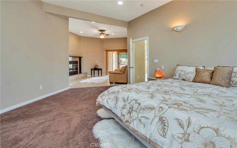 Primary Bedroom into Parlor