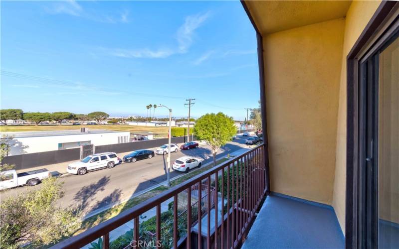 Open View from Master Bedroom balcony.