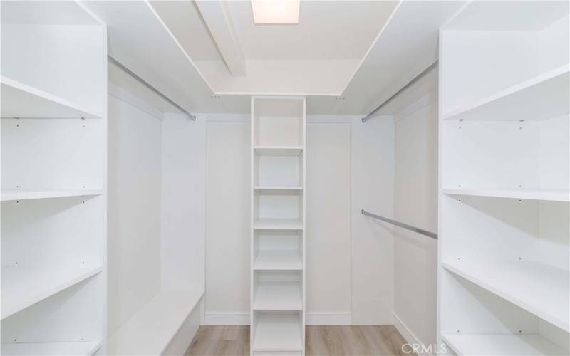 Walk in Closet in Primary Room.