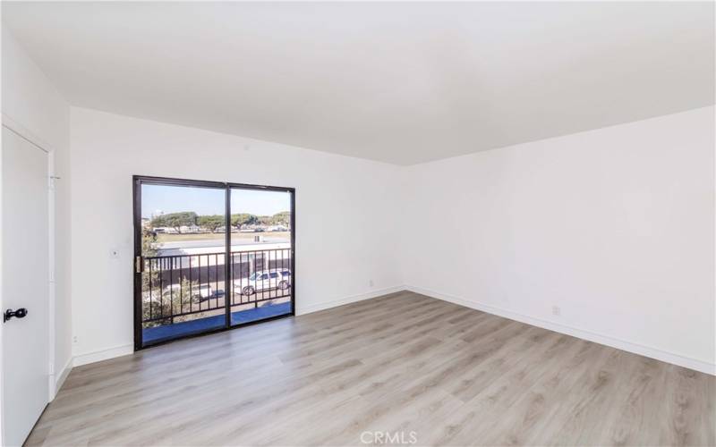 Primary Bedroom with Balcony.