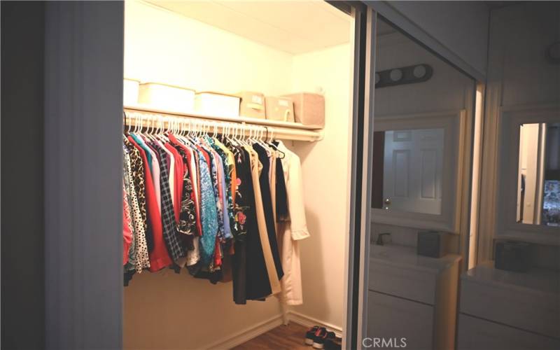 Master Walk-in Closet